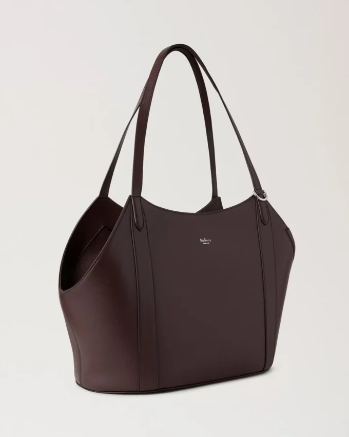 Leder-Hundetragetasche Oxblood Small Classic Grain Leder-Hundetragetasche Oxblood Small Classic Grain