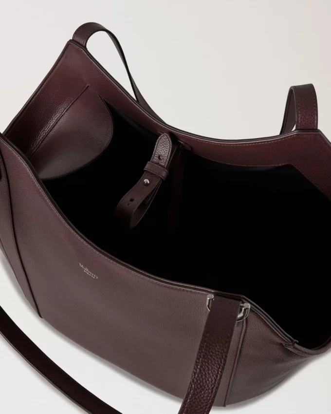 Leder-Hundetragetasche Oxblood Small Classic Grain Leder-Hundetragetasche Oxblood Small Classic Grain