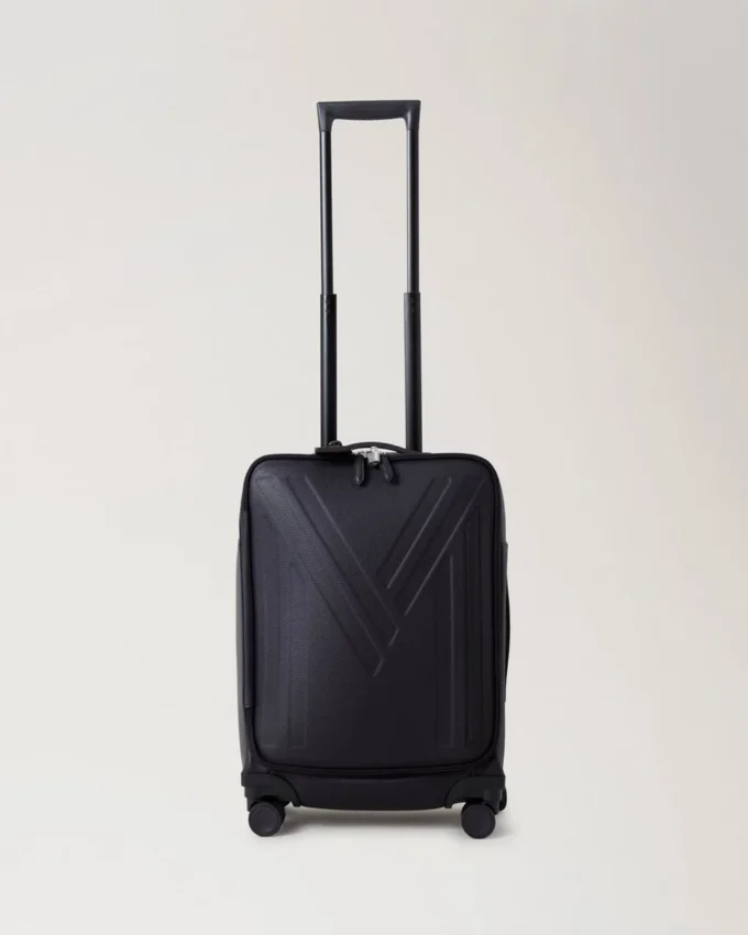 Leder-Koffer mit 4 Rollen „Night Sky“ Small Classic Grain