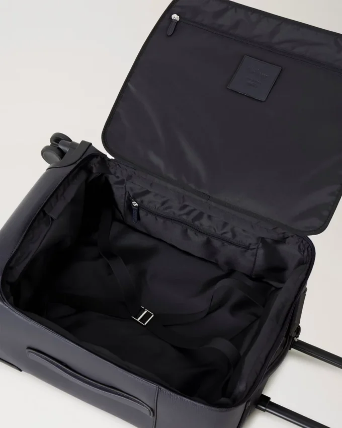 Leder-Koffer mit 4 Rollen „Night Sky“ Small Classic Grain
