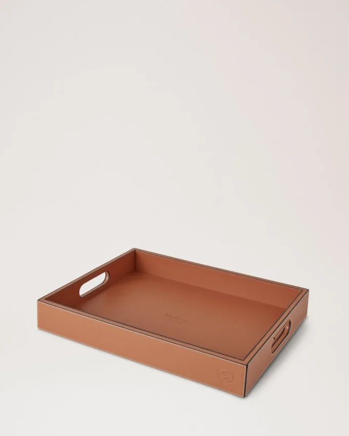 Leder-Tablett Vintage Eiche Kalbsleder & Holz Lifestyle Leder-Tablett Vintage Eiche Kalbsleder & Holz Lifestyle