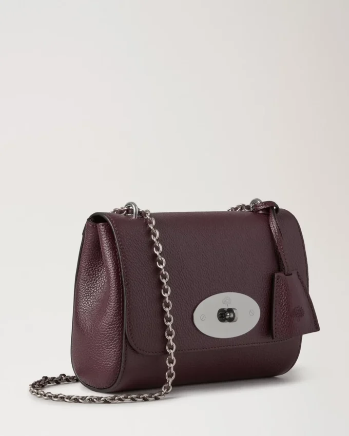 Lily Black Cherry Small Classic Grain Damen Lily Black Cherry Small Classic Grain Damen