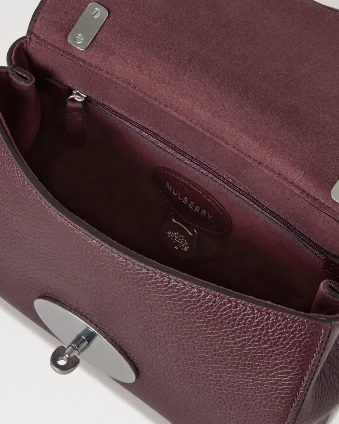 Lily Black Cherry Small Classic Grain Damen Lily Black Cherry Small Classic Grain Damen
