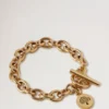Lily Chain Armband aus vergoldetem Edelstahl Lily Chain Armband aus vergoldetem Edelstahl