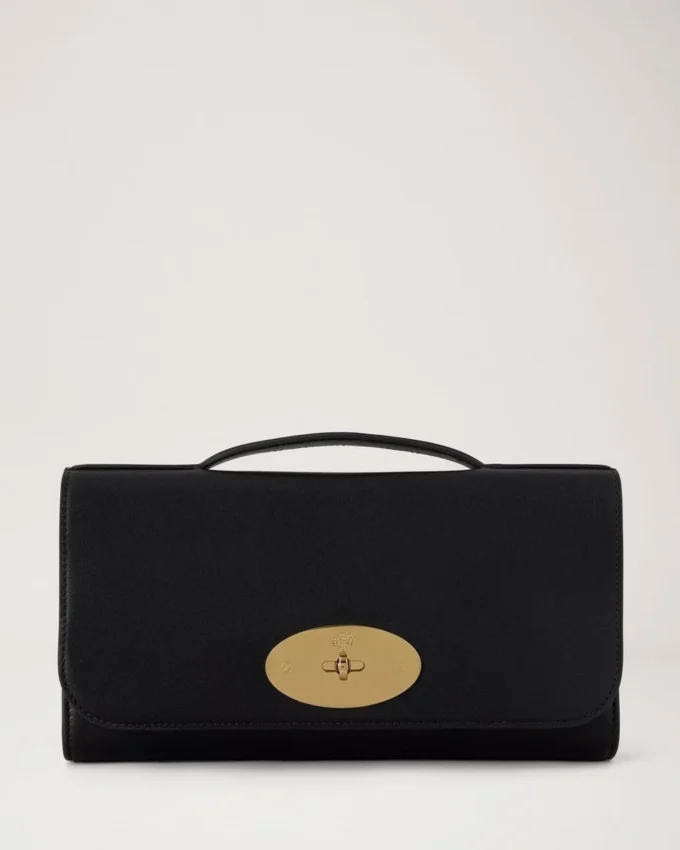 Lily Clutch Schwarz Vesta Nappa Damen