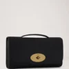 Lily Clutch Schwarz Vesta Nappa Damen