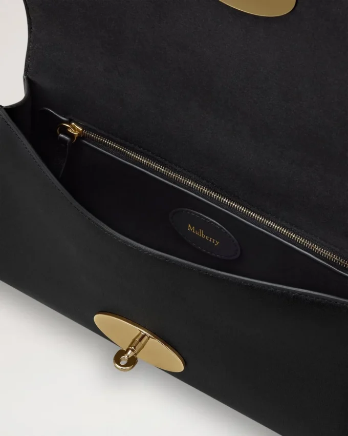 Lily Clutch Schwarz Vesta Nappa Damen