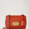 Lily Coral Orange Small Classic Grain Damen Lily Coral Orange Small Classic Grain Damen