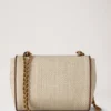 Lily Ecru & Bright Oak Raffia & Lederbesatz Damen Lily Ecru & Bright Oak Raffia & Lederbesatz Damen