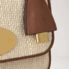 Lily Ecru & Bright Oak Raffia & Lederbesatz Damen Lily Ecru & Bright Oak Raffia & Lederbesatz Damen