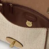 Lily Ecru & Bright Oak Raffia & Lederbesatz Damen Lily Ecru & Bright Oak Raffia & Lederbesatz Damen