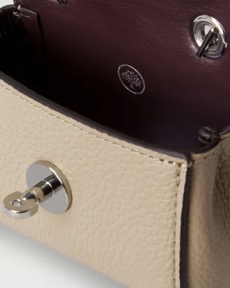Lily Hundesnacktasche Dune & Oxblood Small Classic Grain