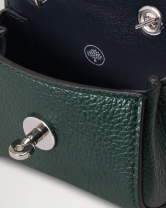 Lily Hundesnacktasche Mulberry Green Small Classic Grain