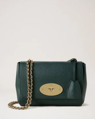 Lily Mulberry Green Heavy Grain Damen