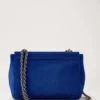 Lily Pigment Blue Hair Calf Damen