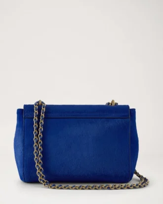 Lily Pigment Blue Hair Calf Damen