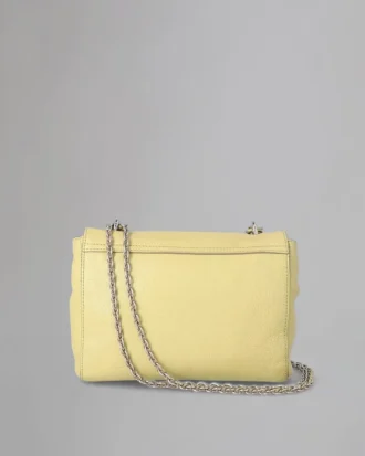 Lily Pre-Loved Pistachio Glänzendes Ziegenleder Pre-Loved-Taschen