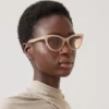 Lily Sonnenbrille aus Bio-Acetat in Maple Lily Sonnenbrille aus Bio-Acetat in Maple