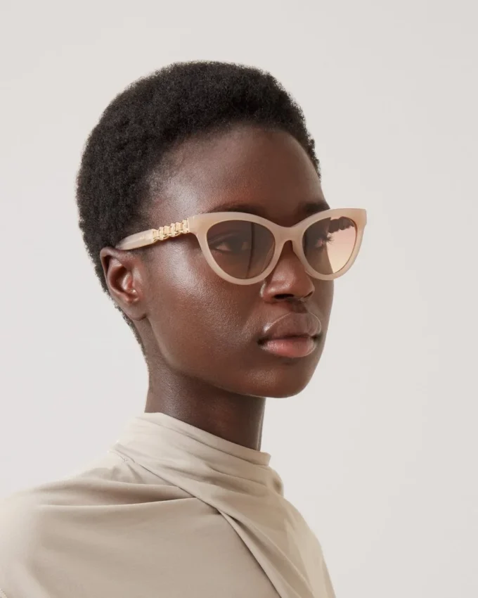 Lily Sonnenbrille aus Bio-Acetat in Maple Lily Sonnenbrille aus Bio-Acetat in Maple
