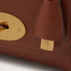 Lily-Tasche aus klein genarbtem Leder in Eiche von Mulberry Lily-Tasche aus klein genarbtem Leder in Eiche von Mulberry