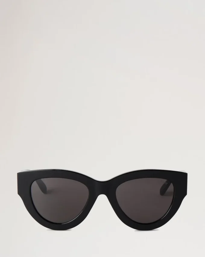 Luna Sonnenbrille – Schwarze Sonnenbrille aus Bio-Acetat Luna Sonnenbrille – Schwarze Sonnenbrille aus Bio-Acetat