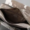 Mabel Gebrauchte graue Lackleder-Taschen