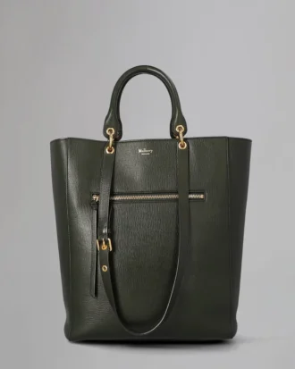 Maple Secondhand Racing Green bedrucktes Ziegenleder