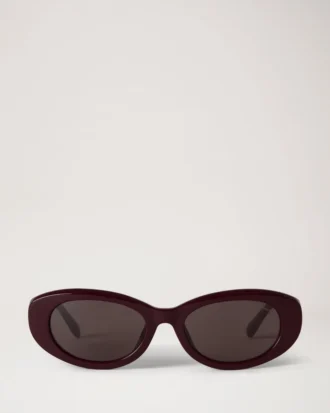 Mara Sonnenbrille Black Cherry Bio-Acetat Damen