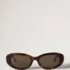 Mara Sonnenbrille Schildpatt Bio-Acetat Damen Mara Sonnenbrille Schildpatt Bio-Acetat Damen