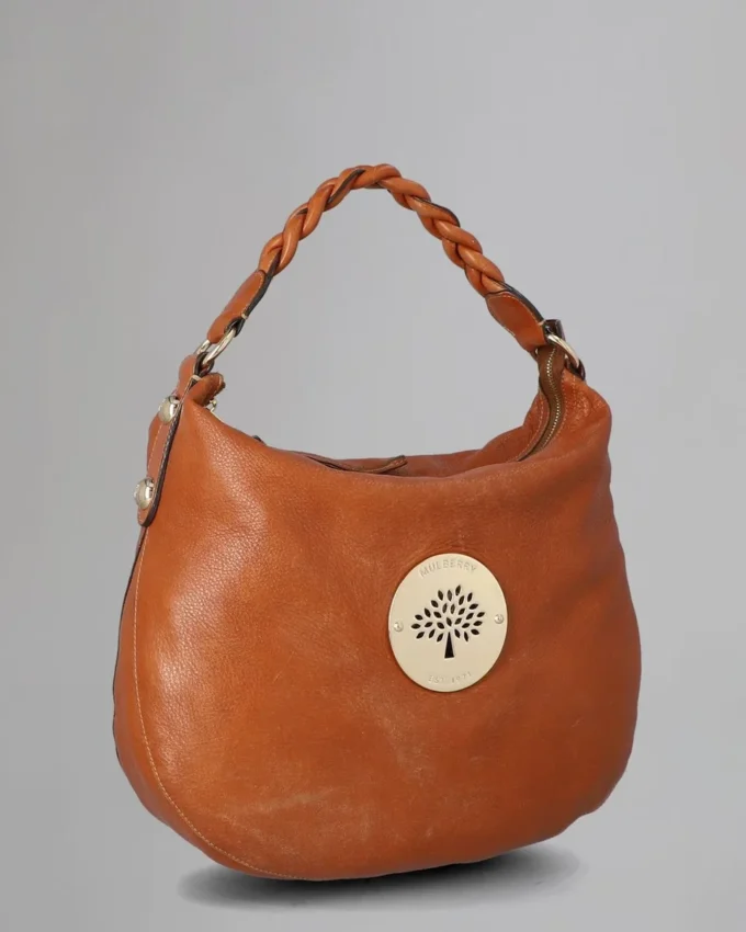 Medium Daria Hobo Secondhand Oak Weiche, geschmeidige Secondhand-Taschen Medium Daria Hobo Secondhand Oak Weiche, geschmeidige Secondhand-Taschen