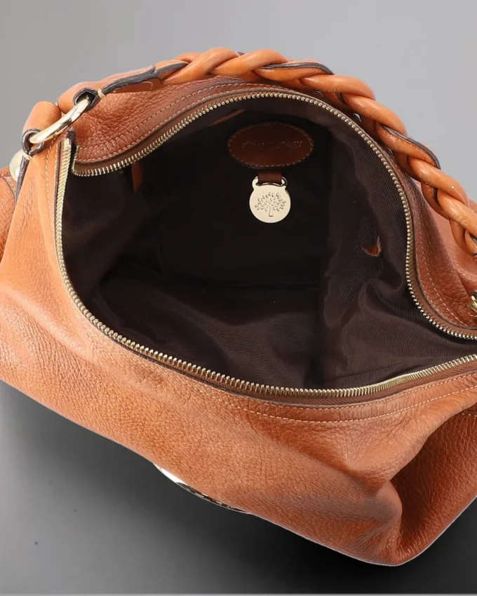 Medium Daria Hobo Secondhand Oak Weiche, geschmeidige Secondhand-Taschen Medium Daria Hobo Secondhand Oak Weiche, geschmeidige Secondhand-Taschen