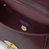 Medium Lily Oxblood Hochglanzleder Damen Medium Lily Oxblood Hochglanzleder Damen