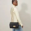 Medium Lily Schwarz Glänzend Ziegenleder Damen Medium Lily Schwarz Glänzend Ziegenleder Damen