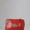 Medium Lily Secondhand Poppy Red, pflanzlich gegerbt Medium Lily Secondhand Poppy Red, pflanzlich gegerbt