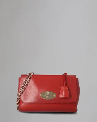 Medium Lily Secondhand Poppy Red, pflanzlich gegerbt
