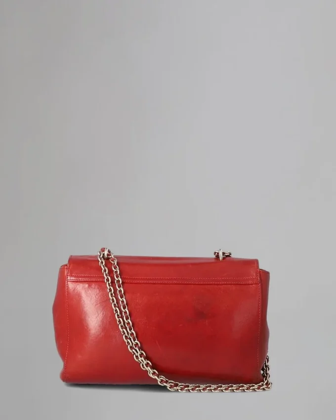 Medium Lily Secondhand Poppy Red, pflanzlich gegerbt Medium Lily Secondhand Poppy Red, pflanzlich gegerbt