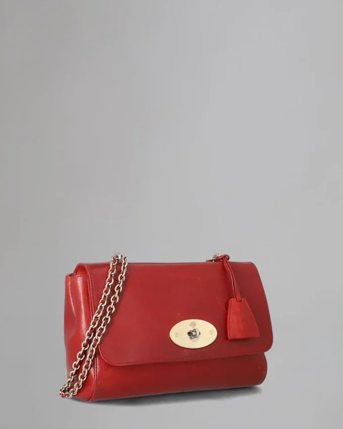 Medium Lily Secondhand Poppy Red, pflanzlich gegerbt Medium Lily Secondhand Poppy Red, pflanzlich gegerbt