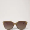 Megan Sonnenbrille Blonde Horn Bio-Acetat Damen Megan Sonnenbrille Blonde Horn Bio-Acetat Damen