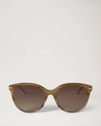 Megan Sonnenbrille Blonde Horn Bio-Acetat Damen