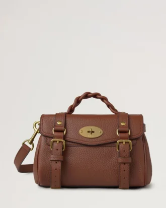 Mini Alexa Bright Oak Heavy Grain Damen