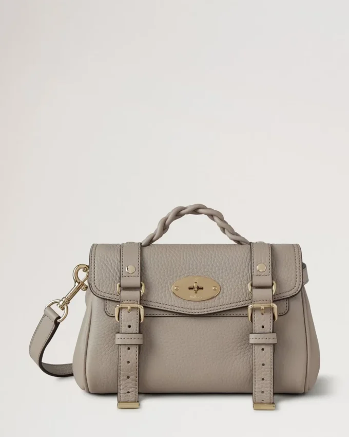 Mini Alexa Cashmere Taupe Heavy Grain Damen Mini Alexa Cashmere Taupe Heavy Grain Damen