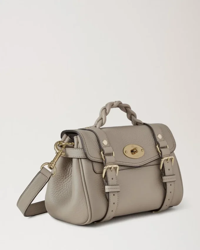 Mini Alexa Cashmere Taupe Heavy Grain Damen Mini Alexa Cashmere Taupe Heavy Grain Damen