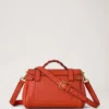 Mini Alexa Coral Orange Heavy Grain Damen Mini Alexa Coral Orange Heavy Grain Damen