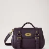 Mini Alexa Deep Aubergine Heavy Grain Damen Mini Alexa Deep Aubergine Heavy Grain Damen