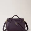 Mini Alexa Deep Aubergine Heavy Grain Damen Mini Alexa Deep Aubergine Heavy Grain Damen