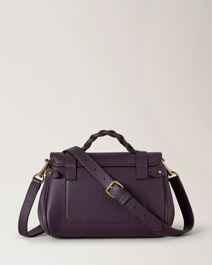 Mini Alexa Deep Aubergine Heavy Grain Damen Mini Alexa Deep Aubergine Heavy Grain Damen