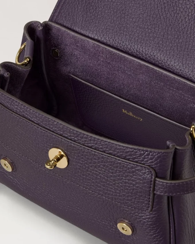 Mini Alexa Deep Aubergine Heavy Grain Damen Mini Alexa Deep Aubergine Heavy Grain Damen