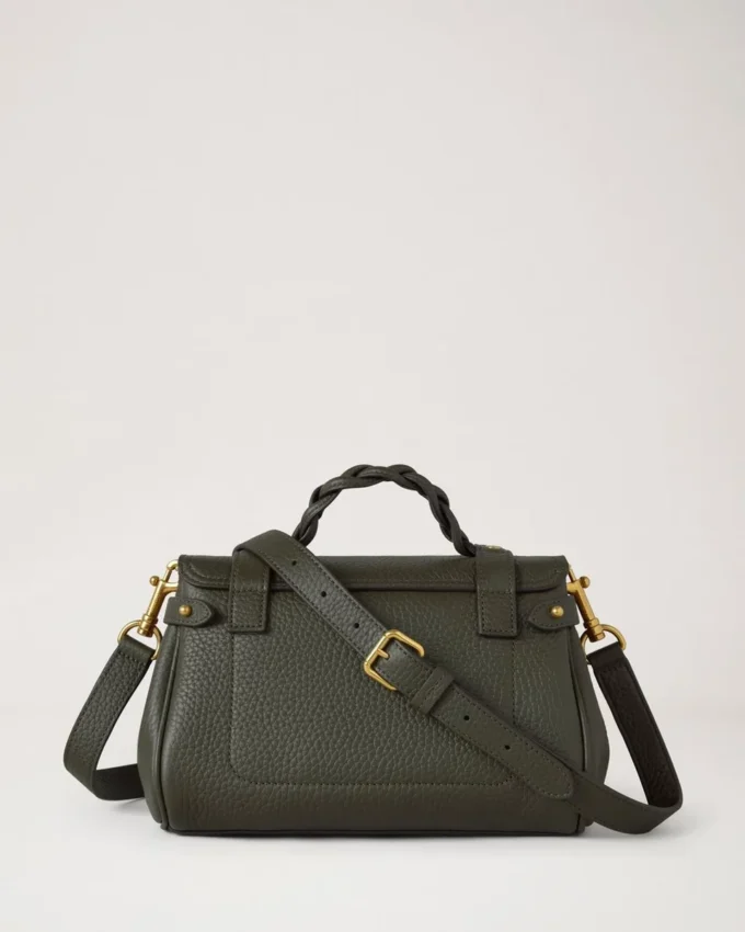 Mini Alexa Juniper Green Heavy Grain Taschen Mini Alexa Juniper Green Heavy Grain Taschen