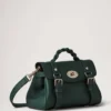 Mini Alexa Mulberry Green Heavy Grain Damen Mini Alexa Mulberry Green Heavy Grain Damen