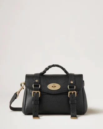 Mini Alexa Schwarz Heavy Grain Mini- & Micro-Taschen